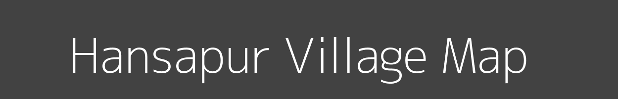 Map of Hansapur Village in Uttar Pradesh Image