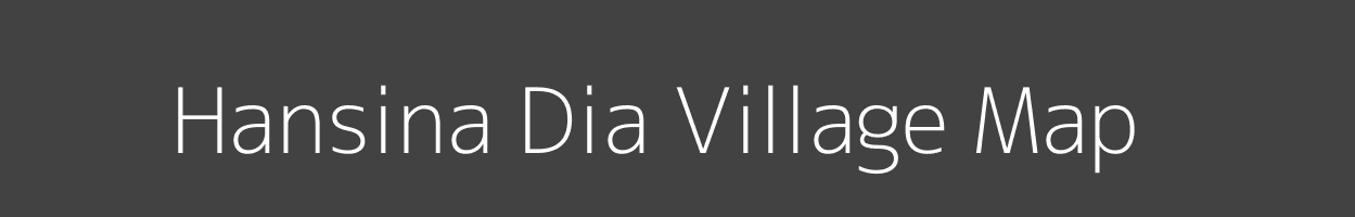 Map of Hansina Dia Village in Odisha Image