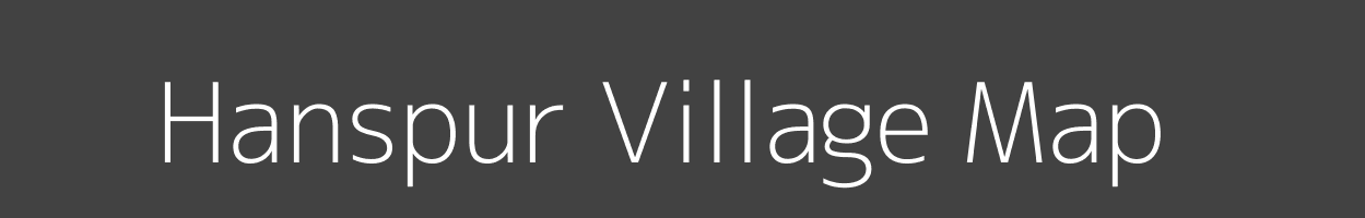 Map of Hanspur Village in Uttar Pradesh Image