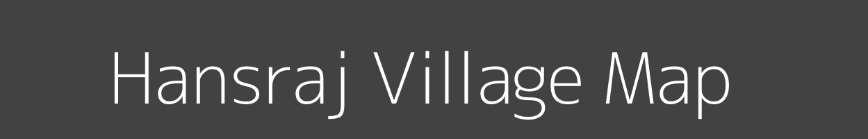 Map of Hansraj Village in Uttar Pradesh Image