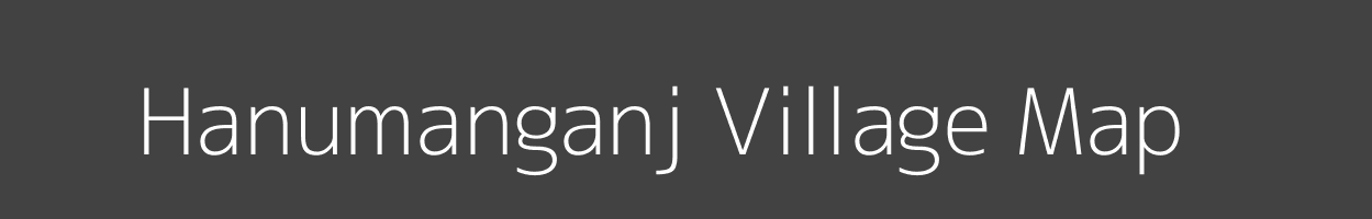 Map of Hanumanganj Village in Uttar Pradesh Image