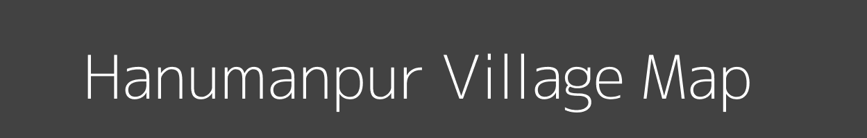 Map of Hanumanpur Village in Uttar Pradesh Image