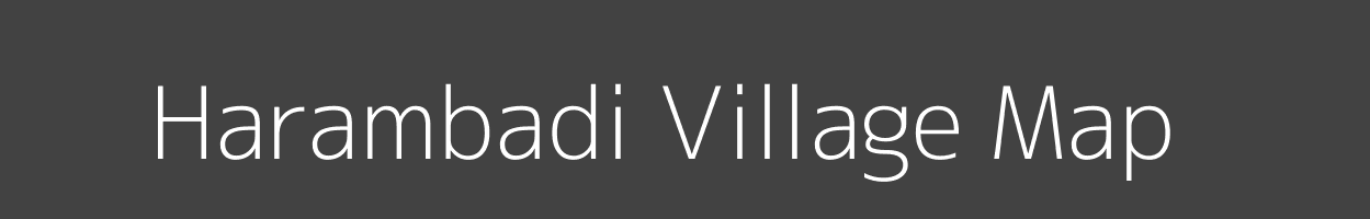 Map of Harambadi Village in Madhya Pradesh Image