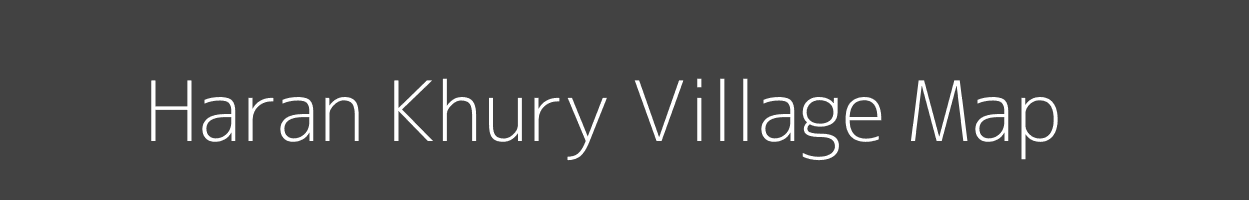 Map of Haran Khury Village in Uttar Pradesh Image