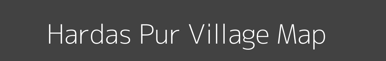 Map of Hardas Pur Village in Uttar Pradesh Image