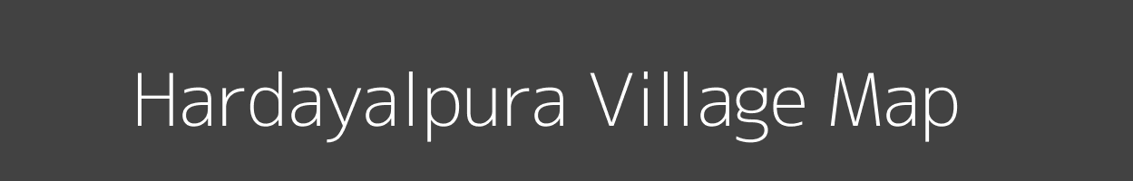 Map of Hardayalpura Village in Rajasthan Image