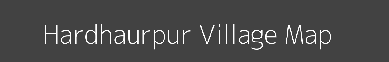 Map of Hardhaurpur Village in Uttar Pradesh Image