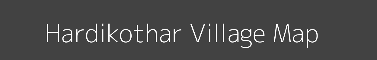 Map of Hardikothar Village in Madhya Pradesh Image