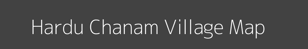 Map of Hardu Chanam Village in Jammu and Kashmir Image