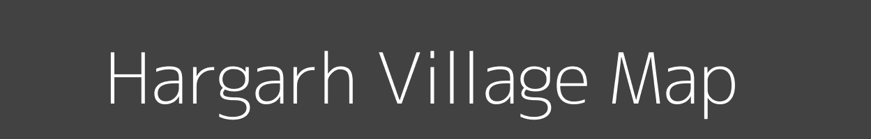 Map of Hargarh Village in Uttar Pradesh Image