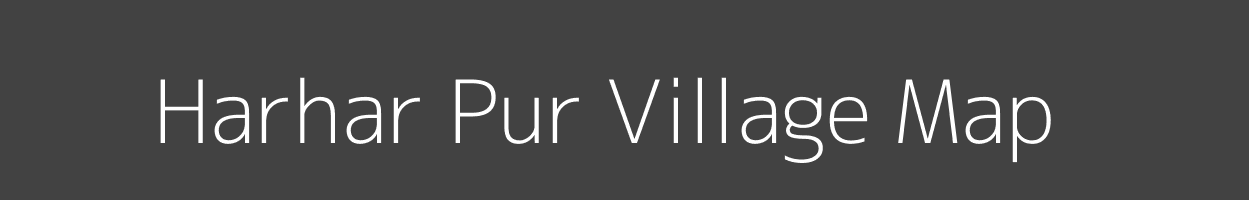 Map of Harhar Pur Village in Uttar Pradesh Image