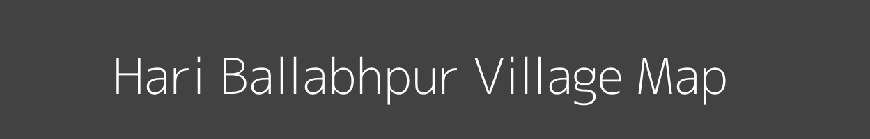 Map of Hari Ballabhpur Village in Uttar Pradesh Image