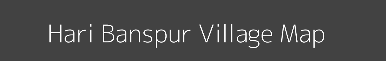 Map of Hari Banspur Village in Uttar Pradesh Image