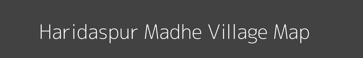 Map of Haridaspur Madhe Village in Uttar Pradesh Image