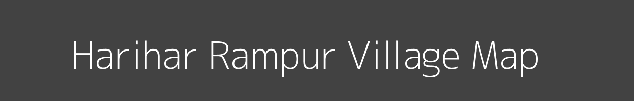 Map of Harihar Rampur Village in Uttar Pradesh Image