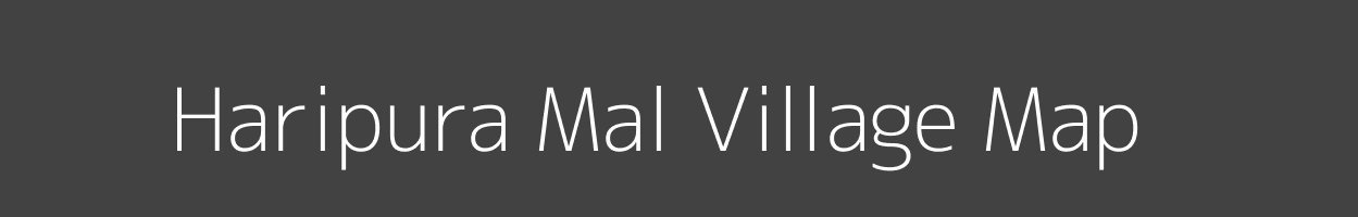 Map of Haripura Mal Village in Madhya Pradesh Image