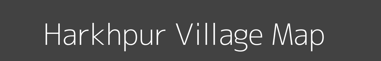 Map of Harkhpur Village in Uttar Pradesh Image