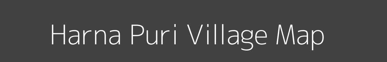 Map of Harna Puri Village in Uttar Pradesh Image