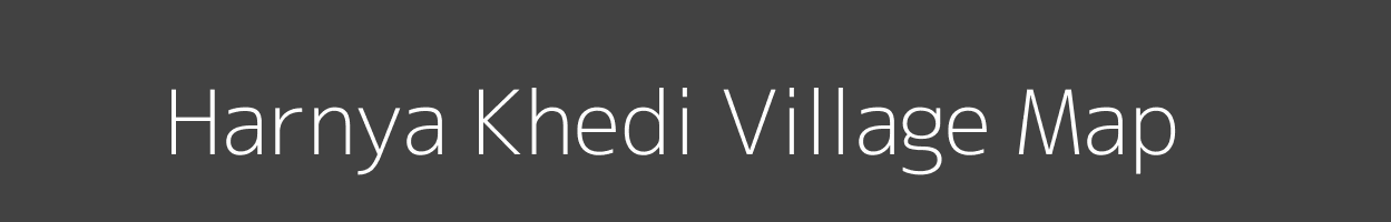 Map of Harnya Khedi Village in Madhya Pradesh Image