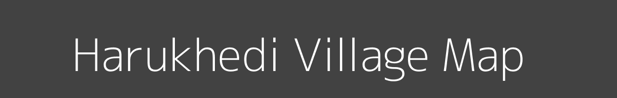 Map of Harukhedi Village in Madhya Pradesh Image