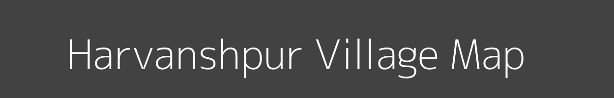 Map of Harvanshpur Village in Uttar Pradesh Image