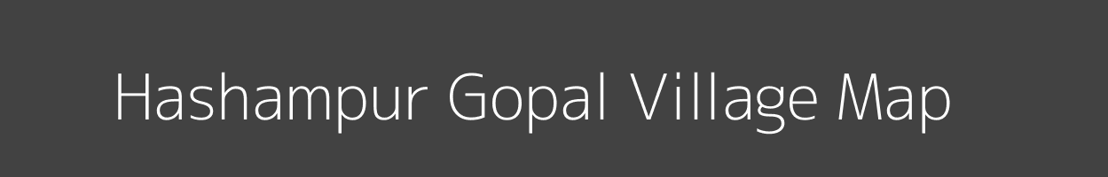 Map of Hashampur Gopal Village in Uttar Pradesh Image