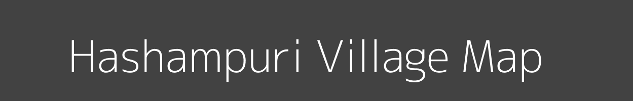 Map of Hashampuri Village in Uttar Pradesh Image