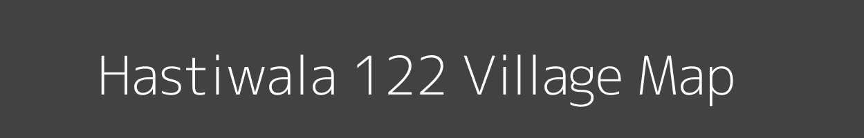 Map of Hastiwala 122 Village in Punjab Image