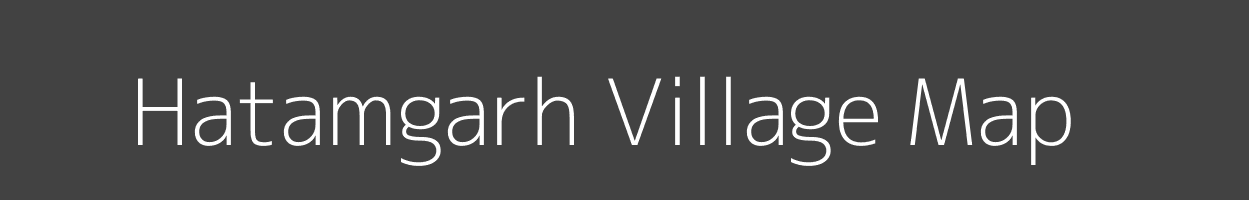 Map of Hatamgarh Village in Madhya Pradesh Image