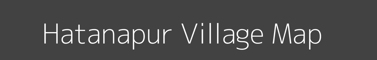 Map of Hatanapur Village in Madhya Pradesh Image