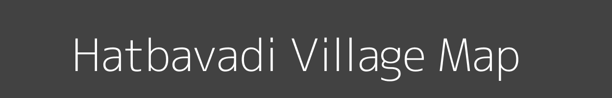 Map of Hatbavadi Village in Madhya Pradesh Image