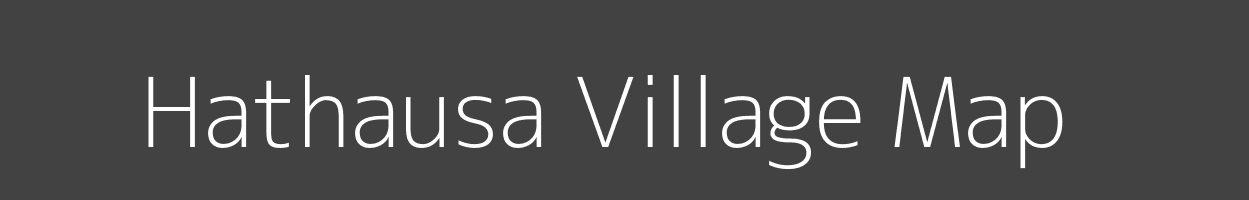 Map of Hathausa Village in Uttar Pradesh Image