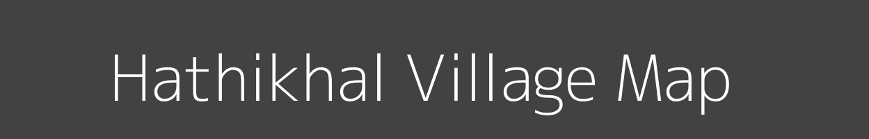 Map of Hathikhal Village in Uttarakhand Image