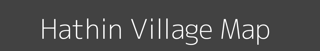 Map of Hathin Village in Uttar Pradesh Image