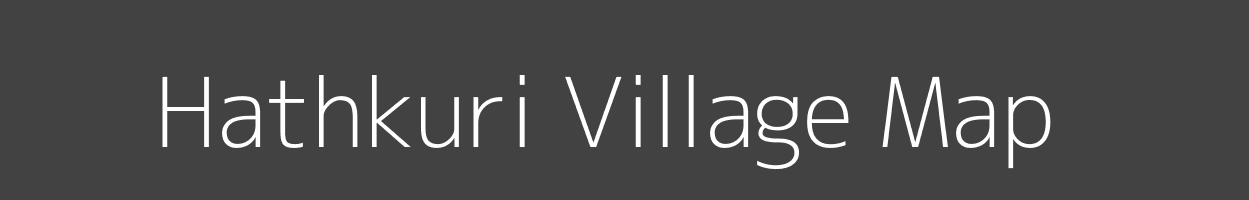 Map of Hathkuri Village in Madhya Pradesh Image