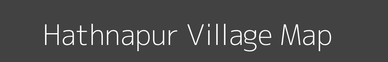 Map of Hathnapur Village in Uttar Pradesh Image