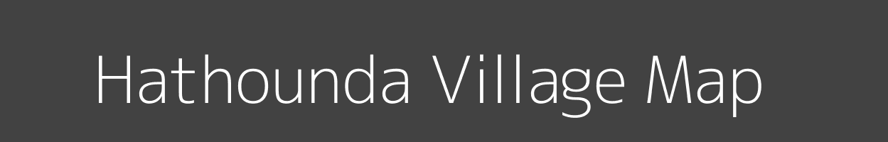 Map of Hathounda Village in Uttar Pradesh Image