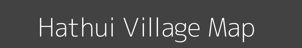 Map of Hathui Village in Uttar Pradesh Image