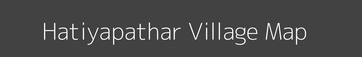 Map of Hatiyapathar Village in Jharkhand Image