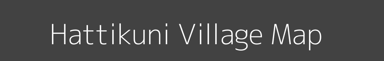 Map of Hattikuni Village in Karnataka Image