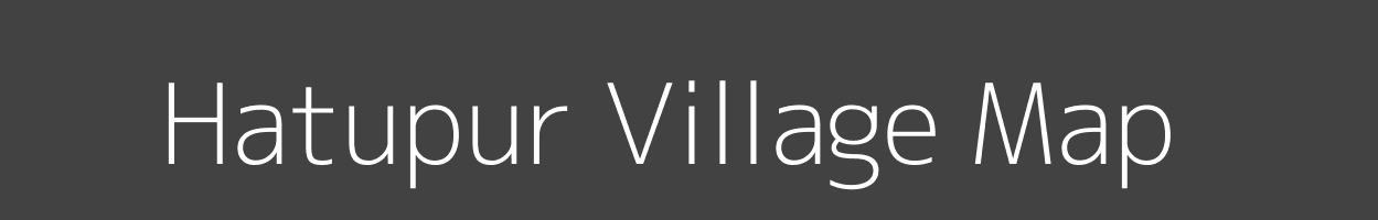 Map of Hatupur Village in Madhya Pradesh Image