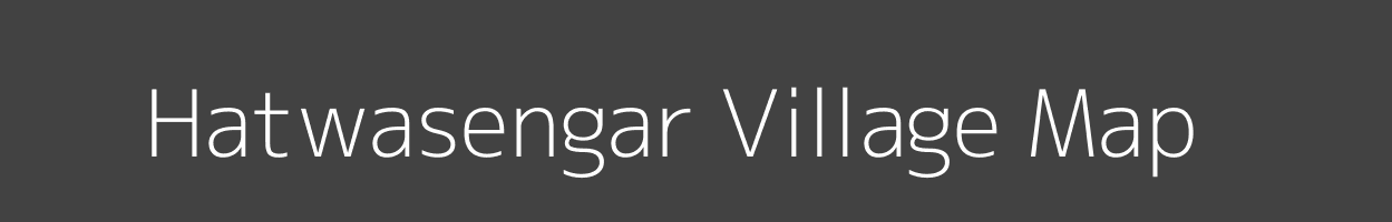 Map of Hatwasengar Village in Madhya Pradesh Image