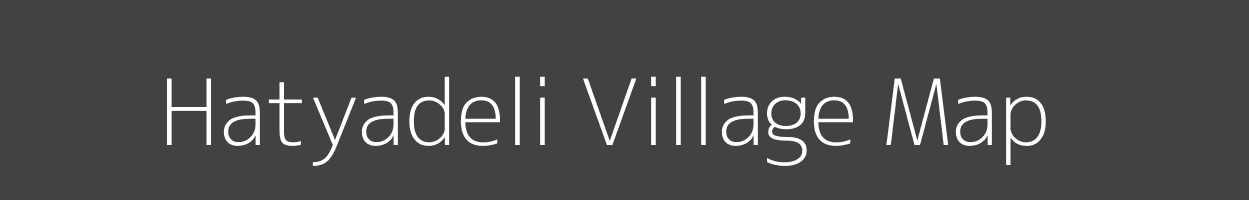 Map of Hatyadeli Village in Madhya Pradesh Image