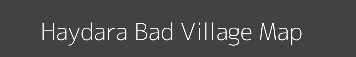 Map of Haydara Bad Village in Uttar Pradesh Image