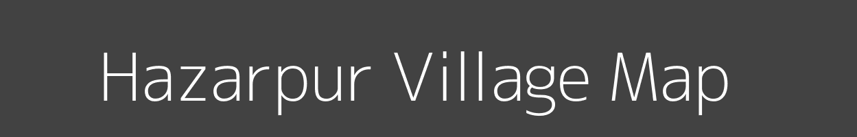 Map of Hazarpur Village in Uttar Pradesh Image