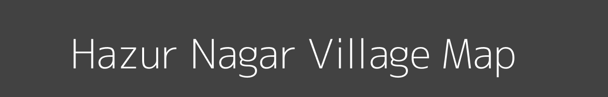 Map of Hazur Nagar Village in Uttar Pradesh Image