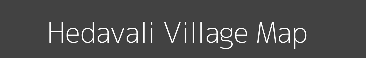 Map of Hedavali Village in Maharashtra Image