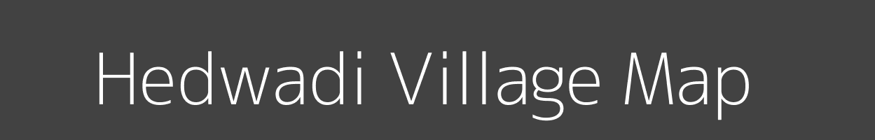 Map of Hedwadi Village in Maharashtra Image