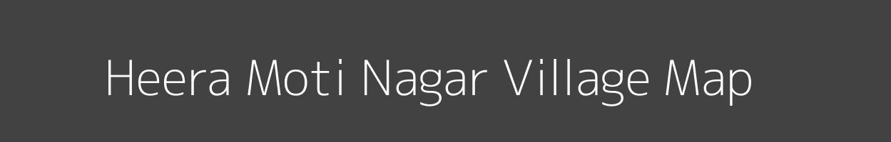 Map of Heera Moti Nagar Village in Rajasthan Image