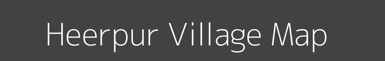 Map of Heerpur Village in Uttar Pradesh Image